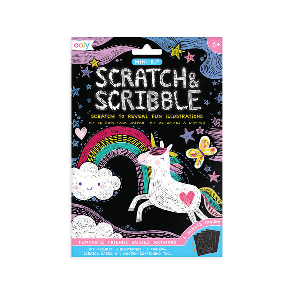 Mini Scratch & Scribble - Funtastic friends