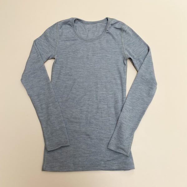 Merino wool undershirt - Grey melange