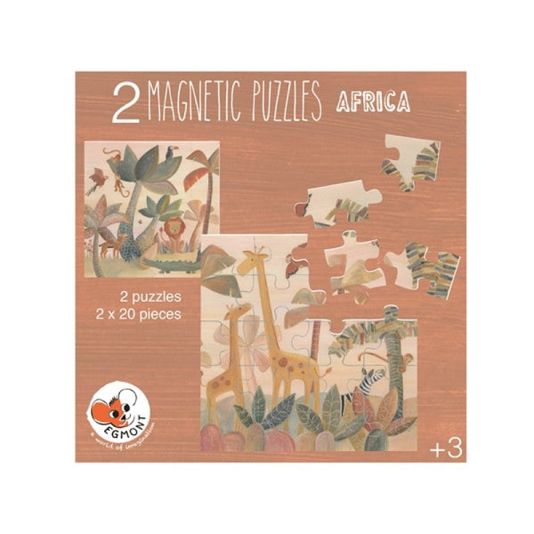 Puzzle magnetic - Africa