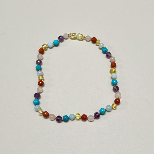Amber necklace - Multicolor