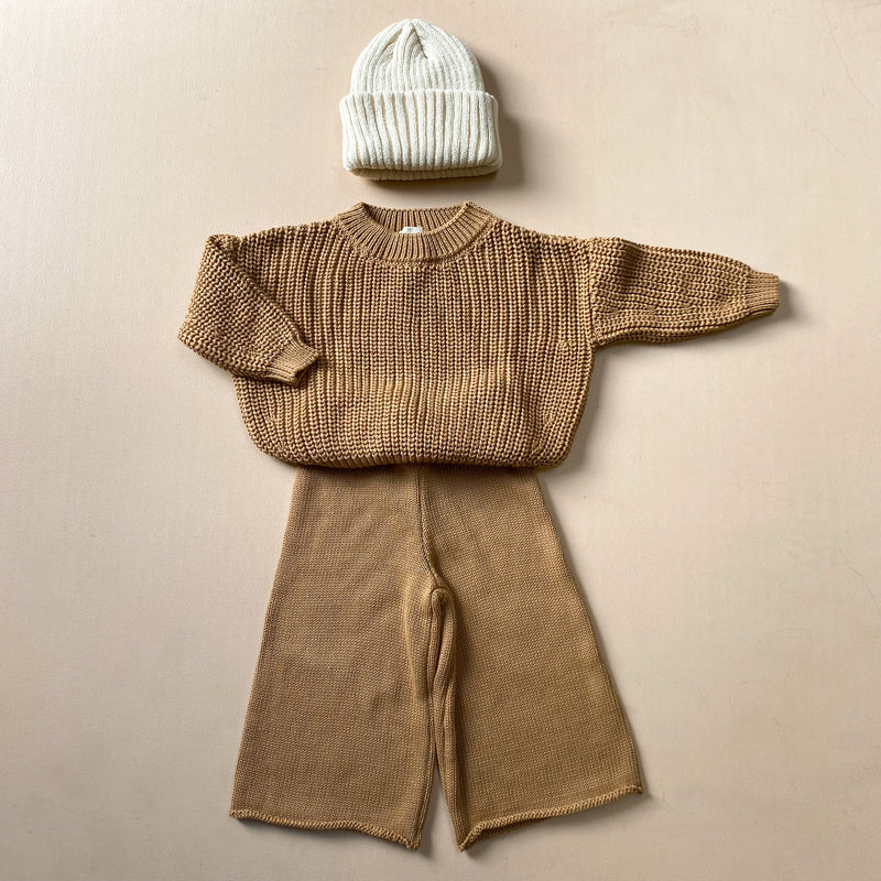 Chunky knit - Caramel