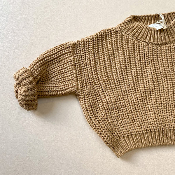 Chunky knit - Caramel