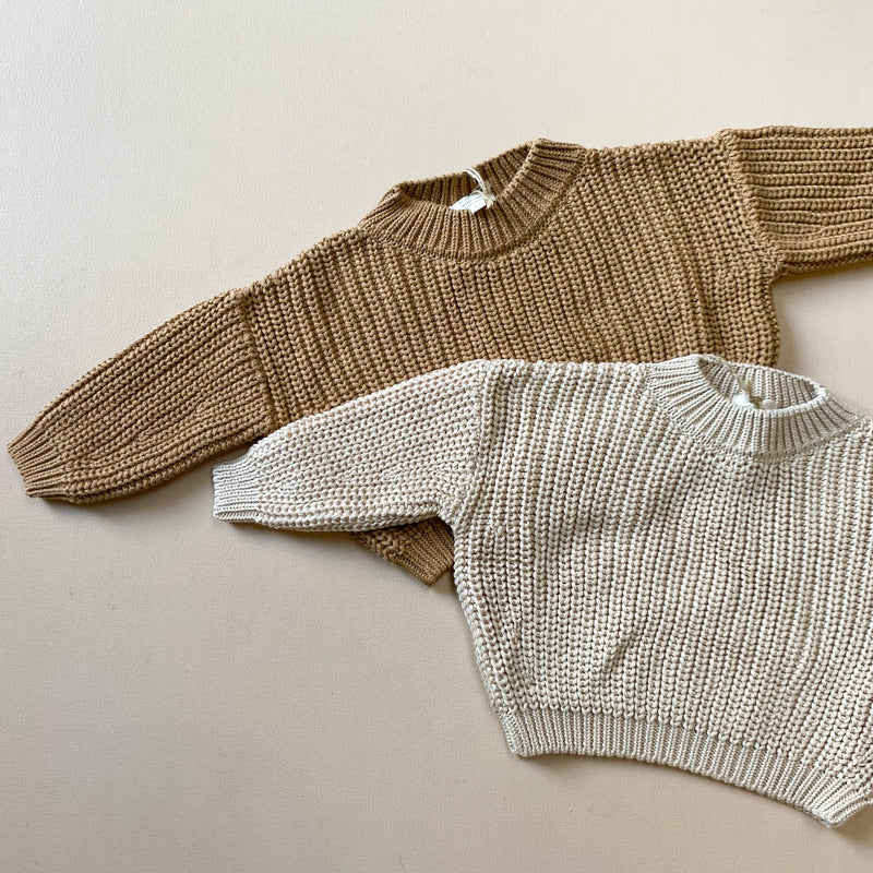 Chunky knit - Caramel
