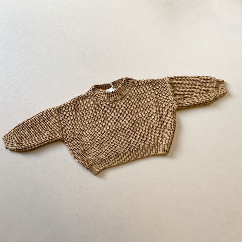 Chunky knit - Caramel
