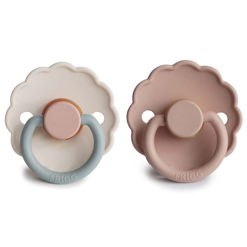 Daisy bloom pacifier - T2 - Blush cotton candy