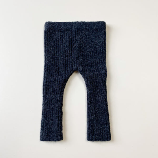Knitted leggings - Dark grey
