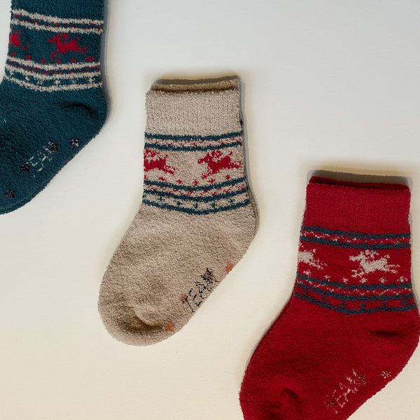 Warm christmas socks - Set of 3