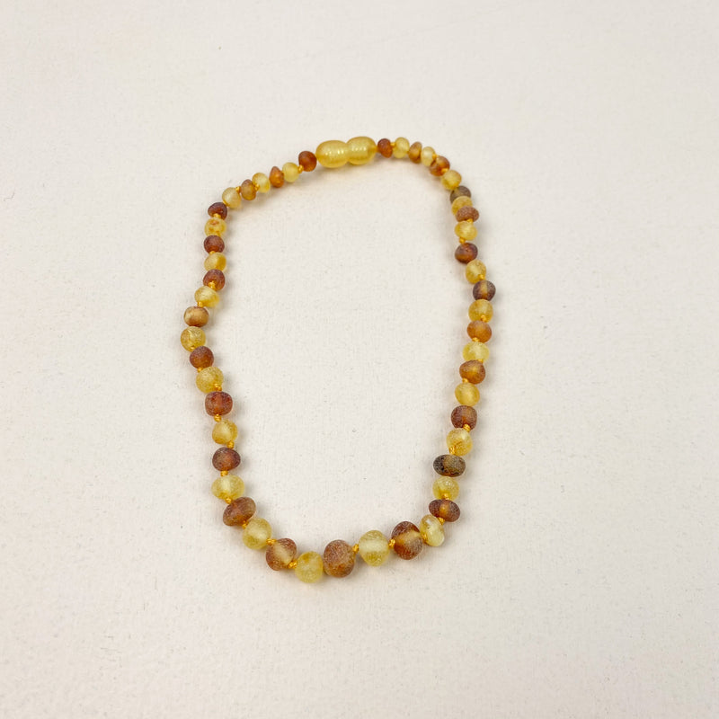 Amber necklace - Honey