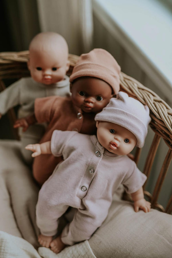 Babies doll bonnet - Petal